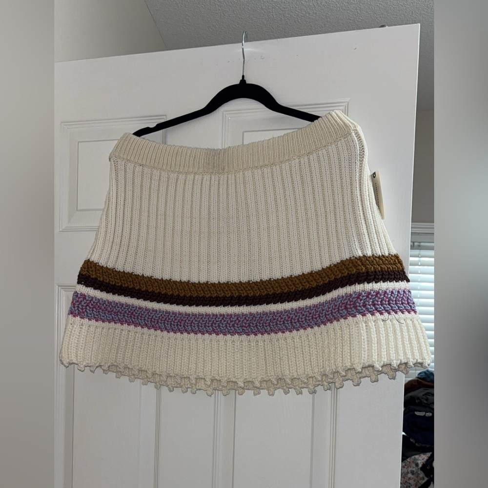 Anthropologie Maeve Knit Mini Skirt